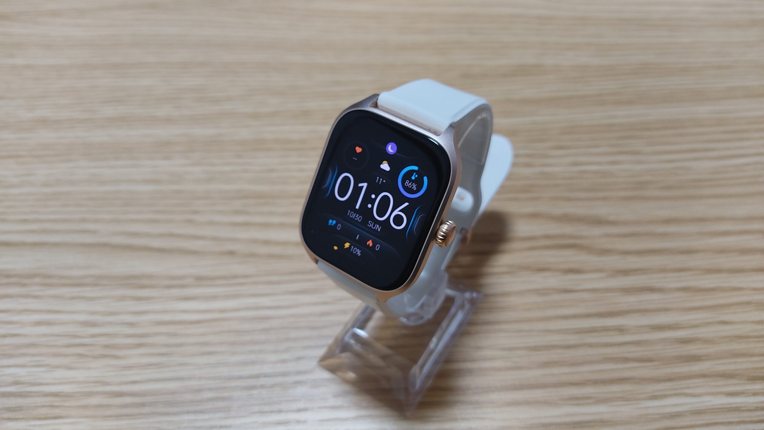 Amazfit GTS4実機レビュー上質でおしゃれなスタイリッシュスマートウォッチ｜モズログ